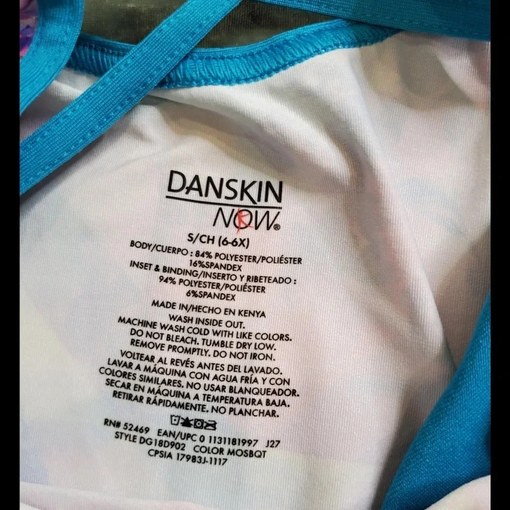 Danskin Colorful Leotard